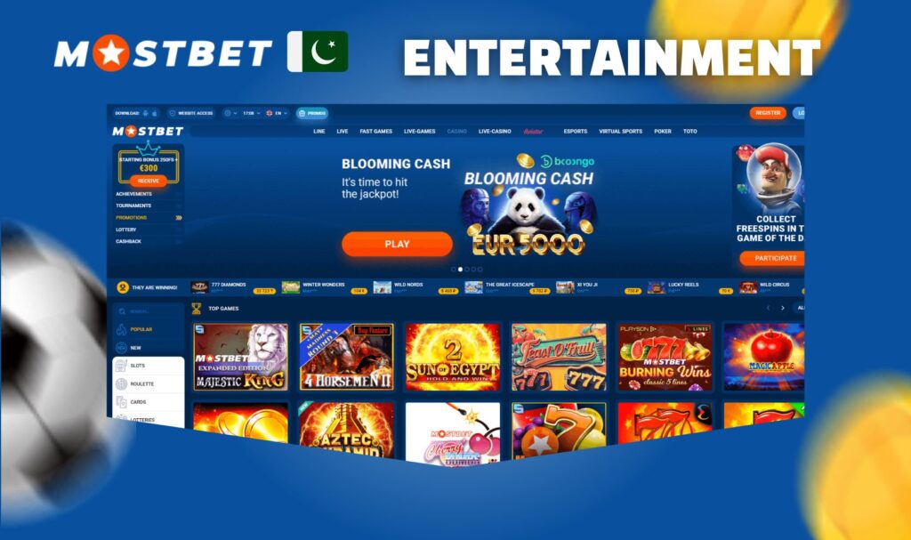 Mostbet Casino Entertainment Review in Pakistan